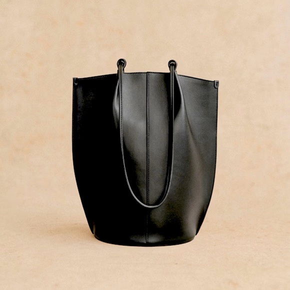 Sezane Handbags - Sézane ROMIE Bag in Smooth Black